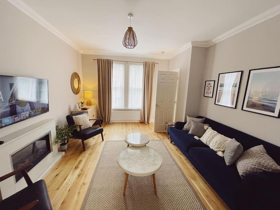 הוילה Tynemouth Seaside 3 Bed House Close To Beach/Bars/Restaurants - Parking Space Included מראה חיצוני תמונה